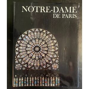 Notre Dame De Paris by Richard & Clara Winston 1971 Hardcover DJ Made In Italy